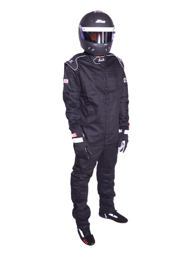Pants Black 4X-Large SFI-1 FR Cotton