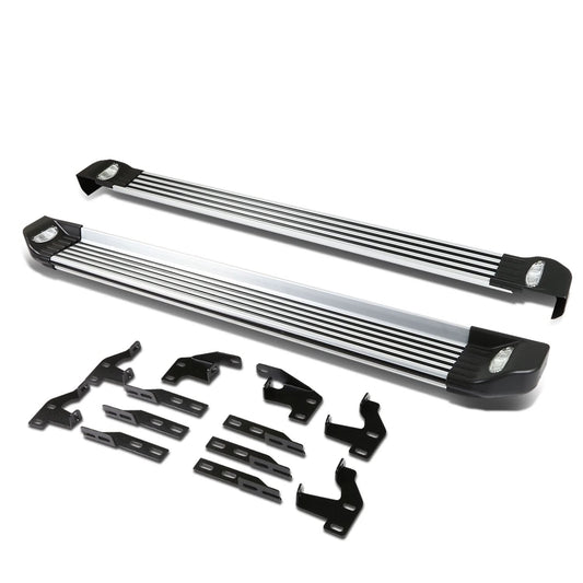 09-15 Honda Pilot Aluminum Running Boards 5.25" with Lights