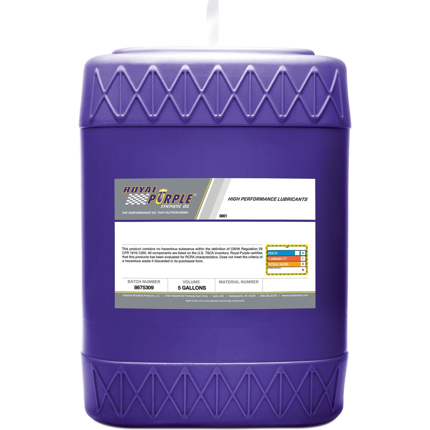 10W40 HPS 5 GAL. PAIL
