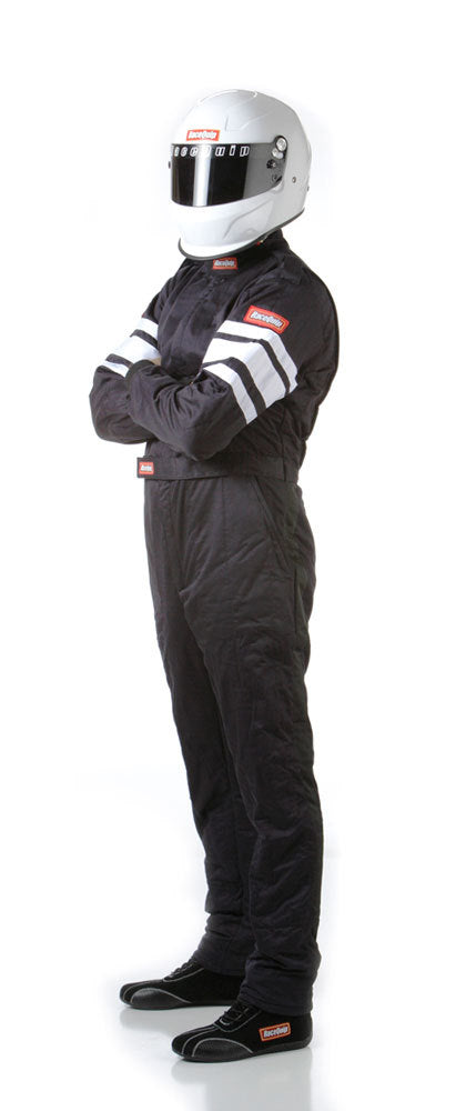 SFI-5 SUIT BLACK LARGE
