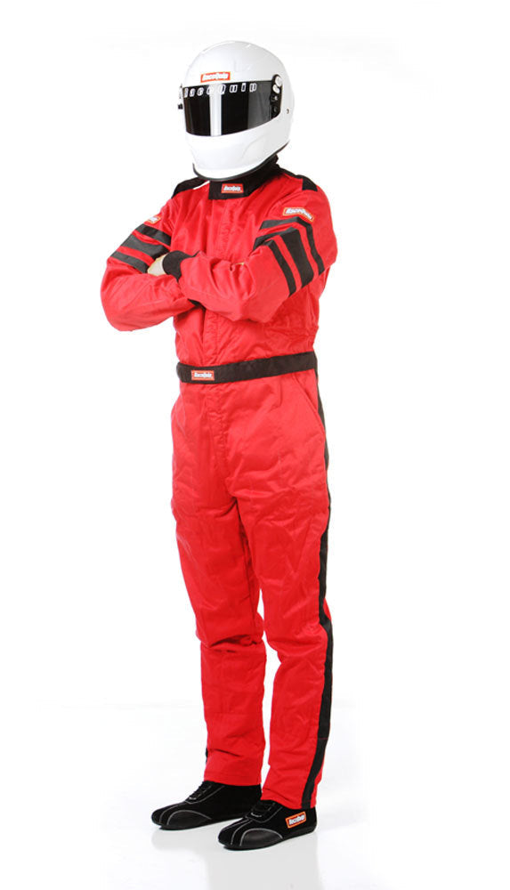 SFI-5 SUIT RED LARGE