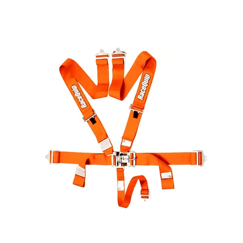 L & L 5PT HARNESS ORANGE