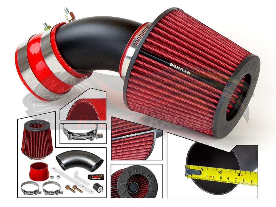 Short Ram Air Intake Kit For 1998-2005 BMW E46 3-Series | RSI-BM-03BK