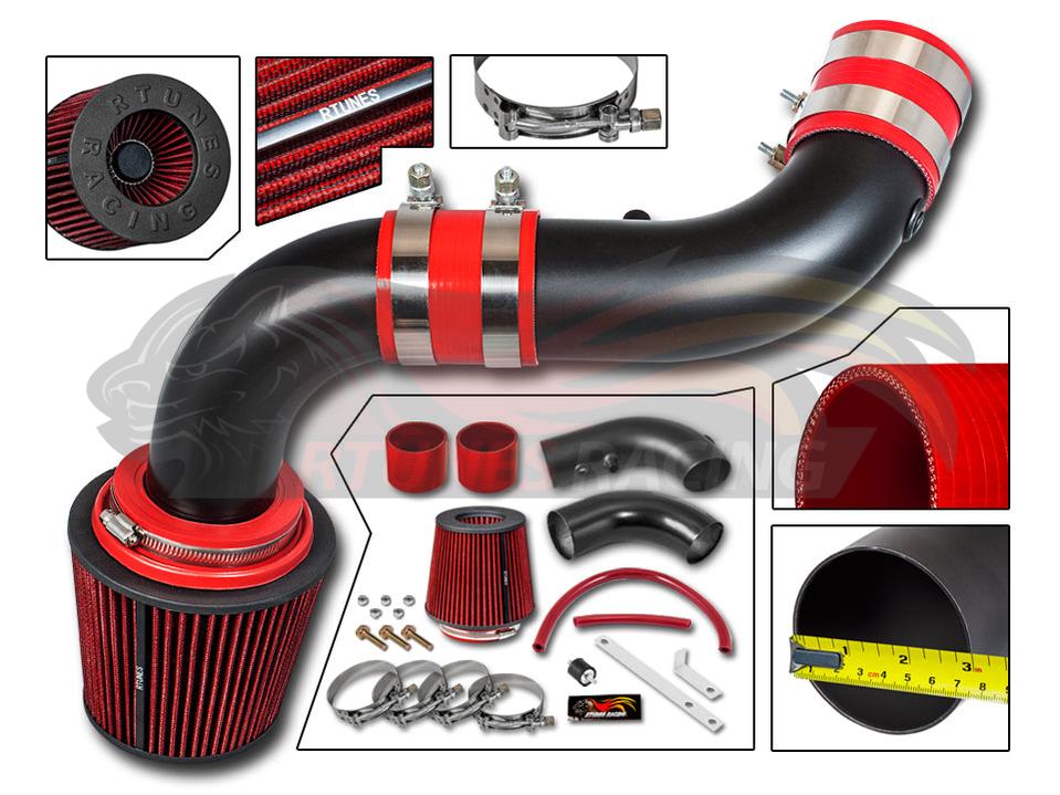 Short Ram Air Intake Kit For 2007-2010 Dodge Nitro 3.7L V6 | RSI-DG-15BK