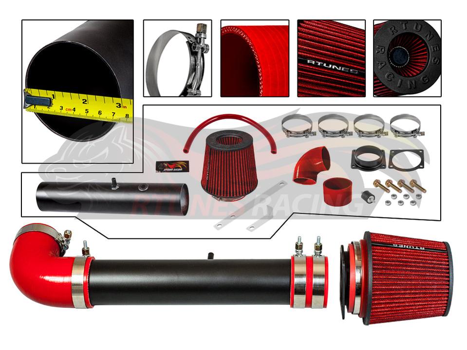 Short Ram Air Intake Kit For 1997-2003 F150 4.2L V6 | RSI-FD-05BK