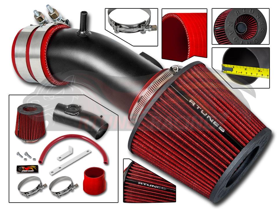 Short Ram Air Intake Kit For 2014-2016 Mazda 3, Mazda 6 2.5L L4 | RSI-MZ-07BK