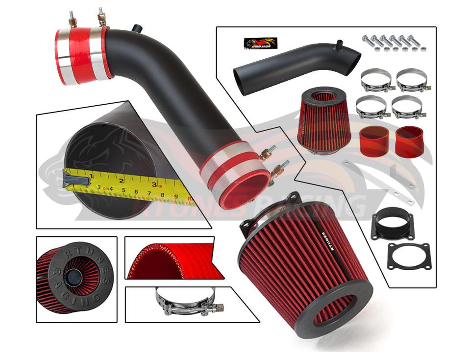 Short Ram Air Intake Kit For 2003-2006 Infiniti G35 3.5L V6 | RSI-NS-06BK