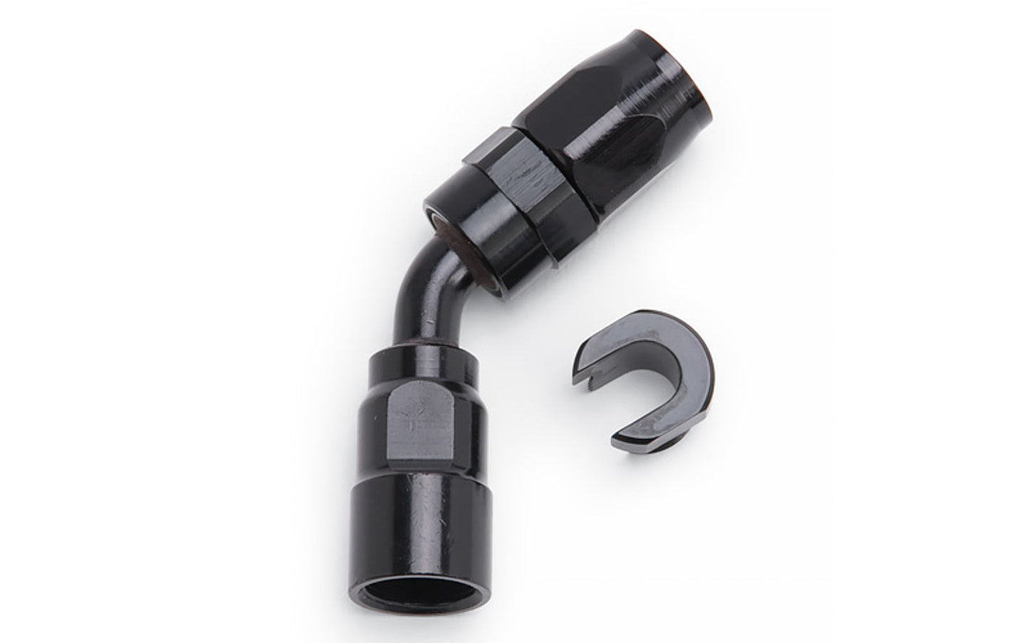 6an to 3/8 EFI 45-Deg Quick Disconnect Fitting