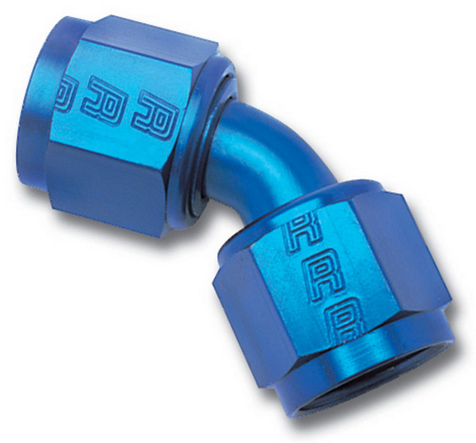 6AN Swivel Coupler 45Deg Blue