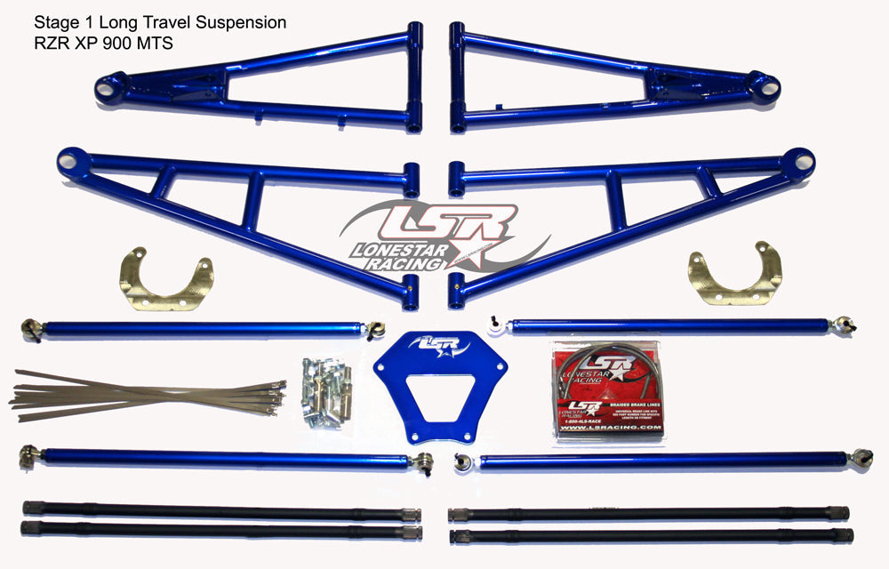 Polaris RZR XP900 +3" MTS Suspension Kit