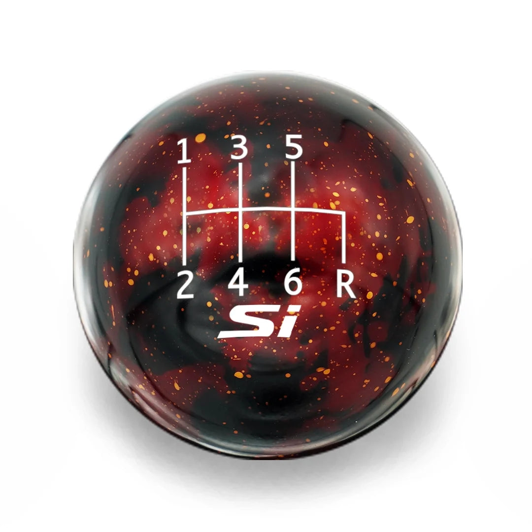 Billetworkz Cosmic Space Shift Knob - 6 Speed Si Standard Engraving - Honda