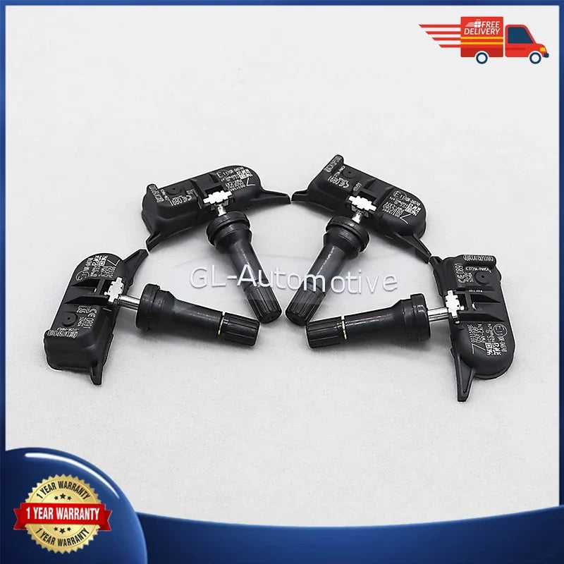 1/4PCS 433MHz Car TPMS Tire Pressure Sensor | Direct Replacement for Infiniti Nissan