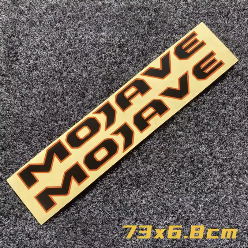Reflective Matte Mojave Hood Graphic for Jeep Wrangler JL/JK & Gladiator JT (2018–2023) | Outlined Blackout Vinyl