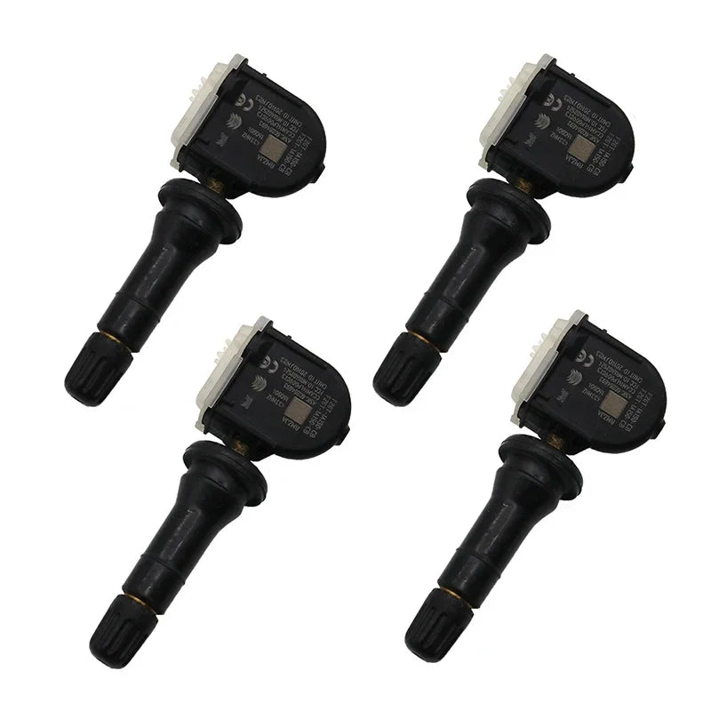 4PCS 433MHz TPMS Tire Pressure Sensor for Ford Ecosport Edge Explorer Fiesta Focus Ranger S-Max | Pre-Programmed Direct Fit