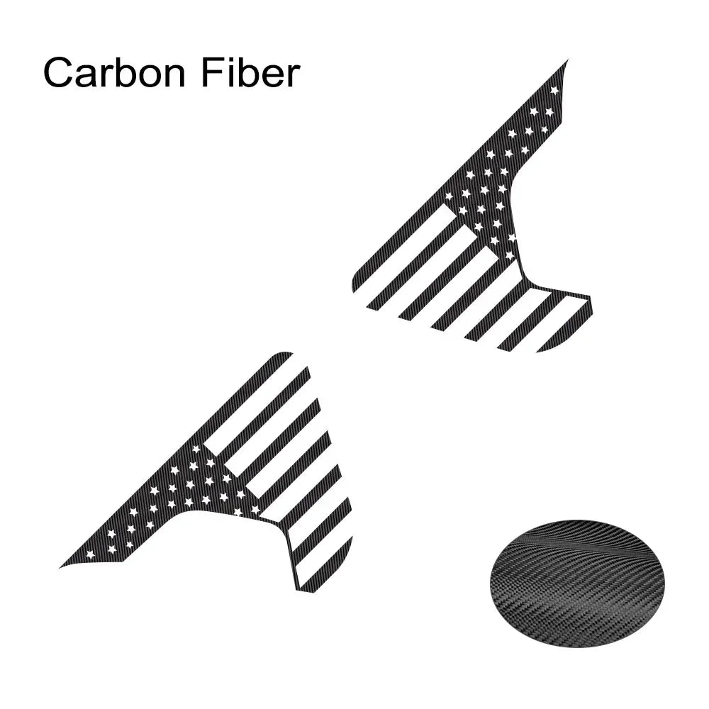 USA Flag Fender Vent Decal for Jeep Gladiator JT | Vinyl Truck Graphic Sticker
