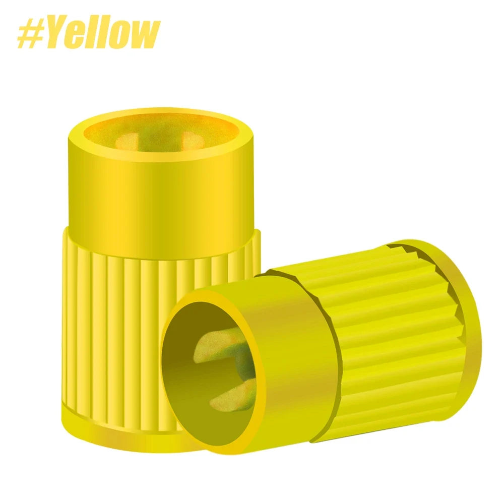 10 Pcs Universal Car Valve Plastic Cap Set | Tire Dust Cover for Car Motorcycle Truck