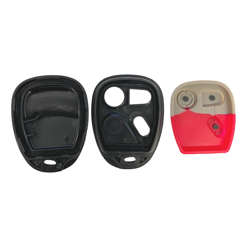 GM 3 Button Keyless Entry Remote Shell Replacement For KOBLEAR1XT