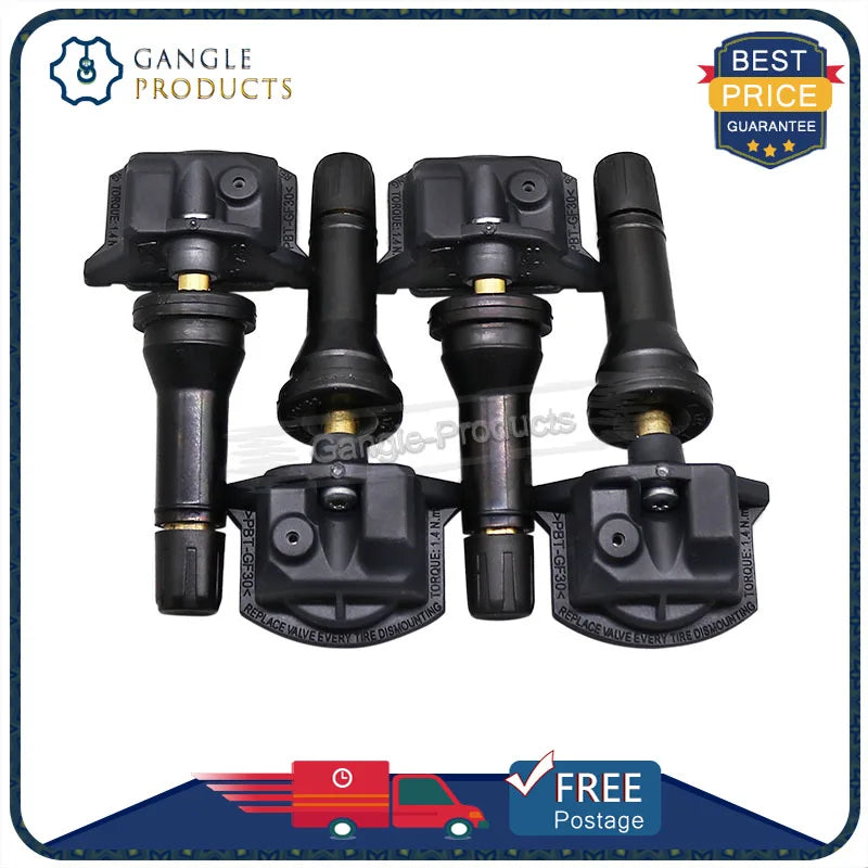 TPMS Sensor for 2020-2024 Mazda 3 6 CX-3 CX-30 CX-9 MX-5 | 4-Pack 315MHz