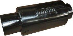 Muffler IMCA Spec 2.25in Inlet 2.25in Outlet