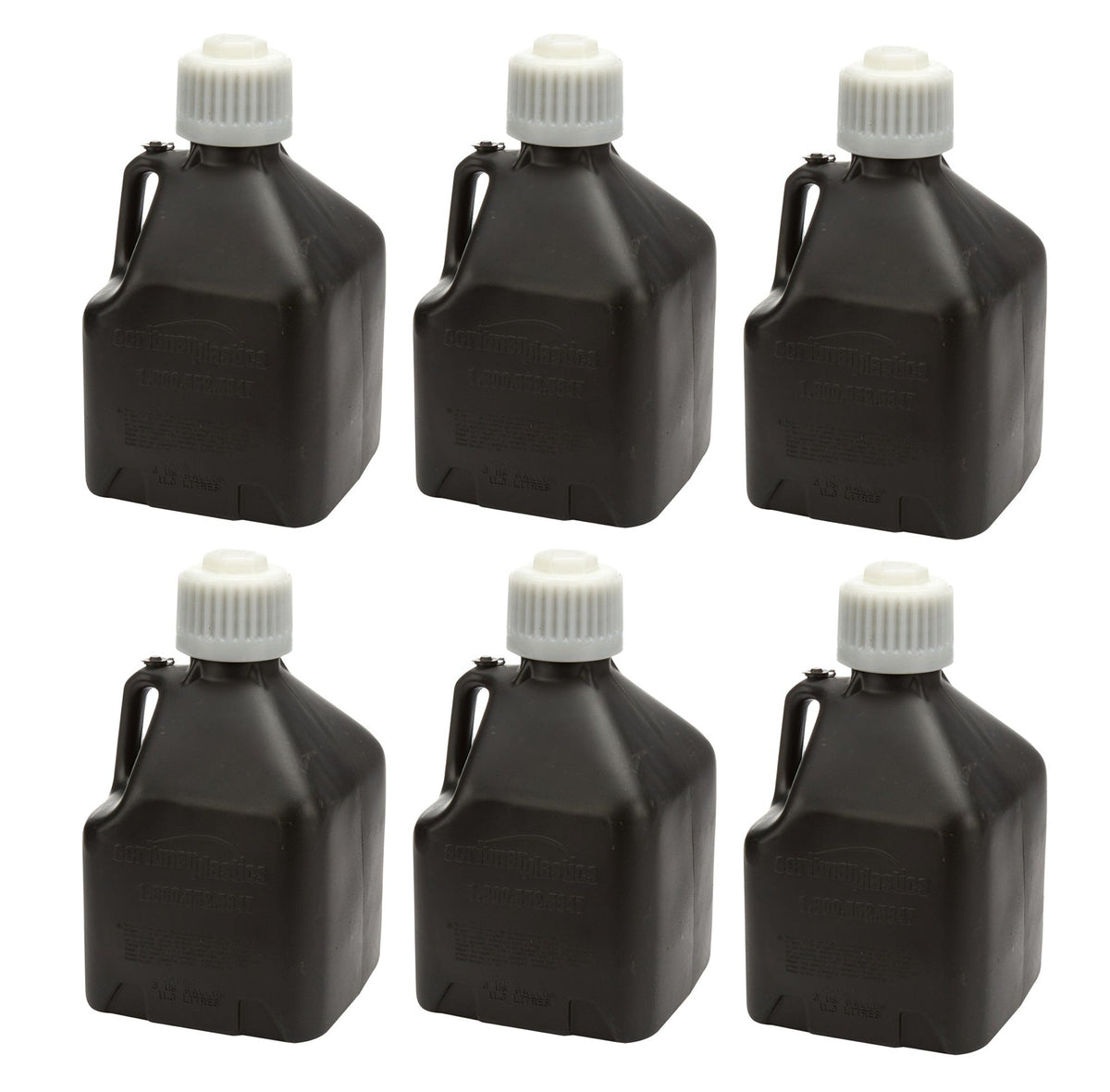 Utility Jug - 3-Gallon Black - Case 6