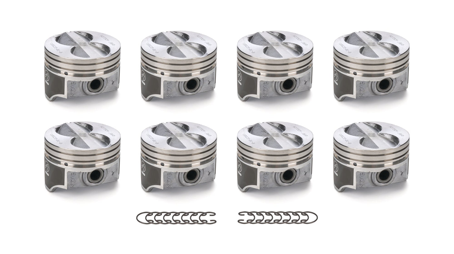 8 PK SET CAST PISTONS