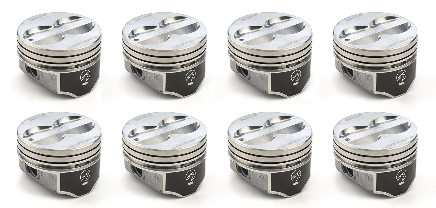 8 PK SET CAST PISTONS