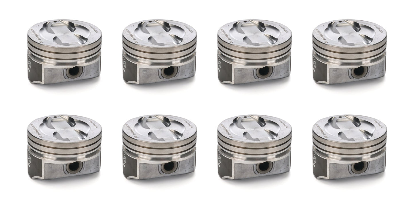 8 PK SET PISTONS HYPEREUTECTIC
