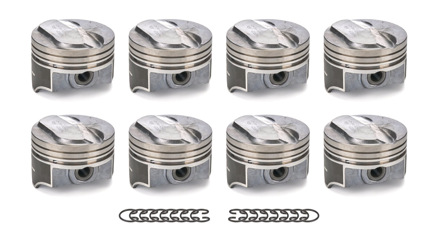 8 PK SET CAST PISTONS