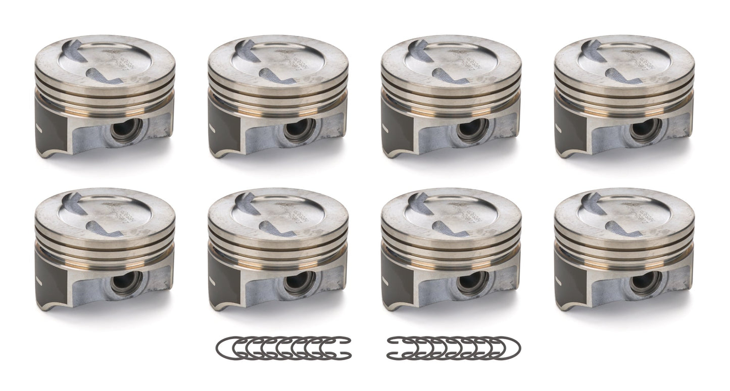 8 PK SET CAST PISTONS