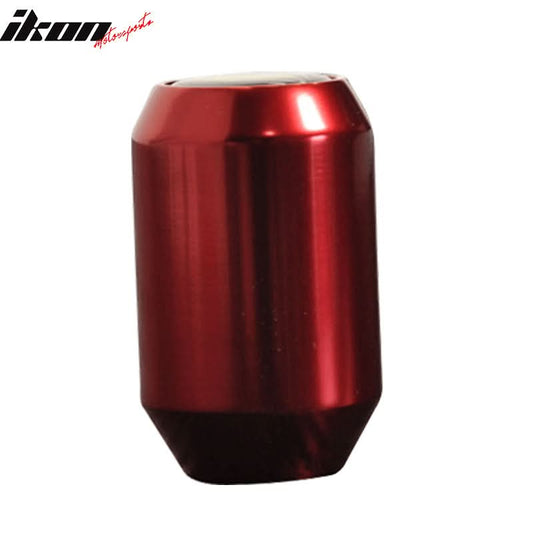 Red M8X1.25MM MT MUG Gear Shift Shifter Knob Screw On BD Emblem Logo