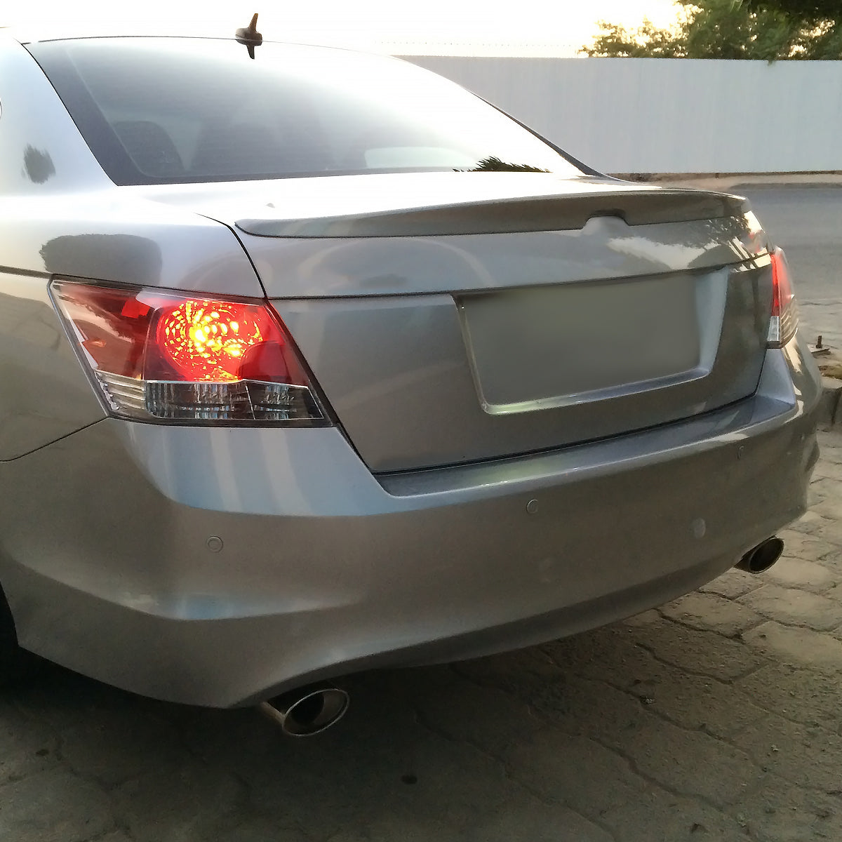 2008-2012 Honda Accord Sedan Unpainted ABS OE Style Rear Trunk Spoiler