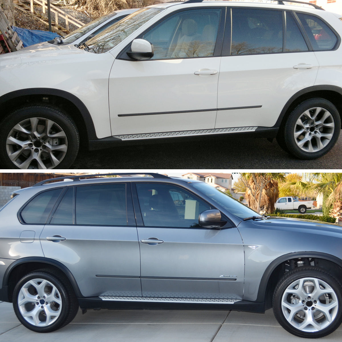 2007-2012 BMW X5 E70 Aluminum Side Step Running Boards