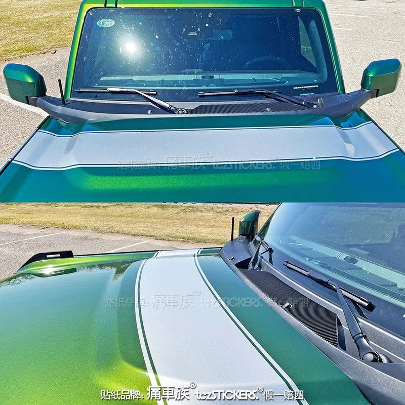Body & Hood Sport Decoration Stripe Vinyl Kit | Custom KK Graphics for Ford Raptor