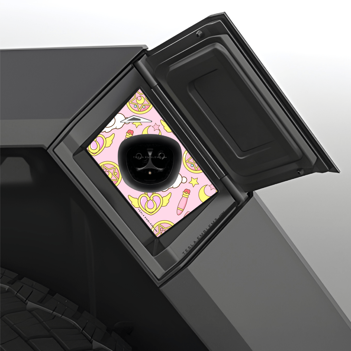 Moon Rabbit Tesla Charge Port Wrap | Cybertruck