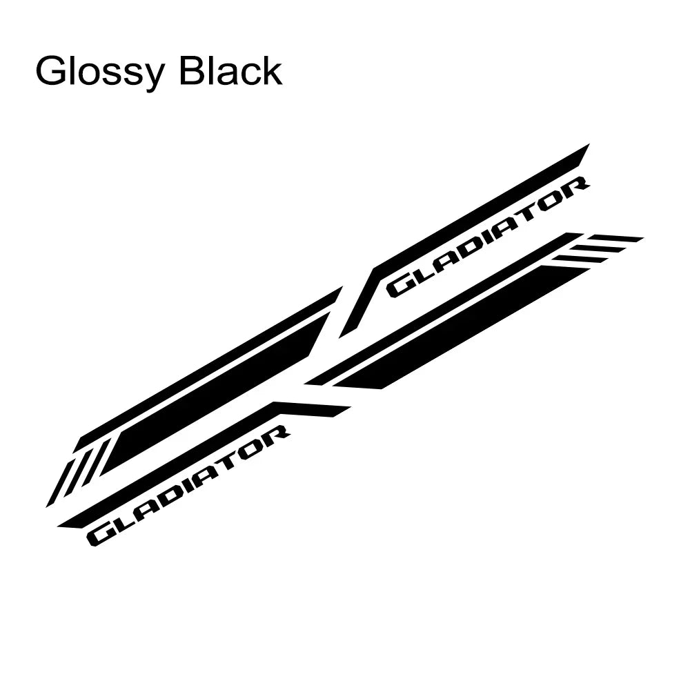 Trunk Side Stripe Decal for Jeep Gladiator JT | Pickup Truck Vinyl Graphic
