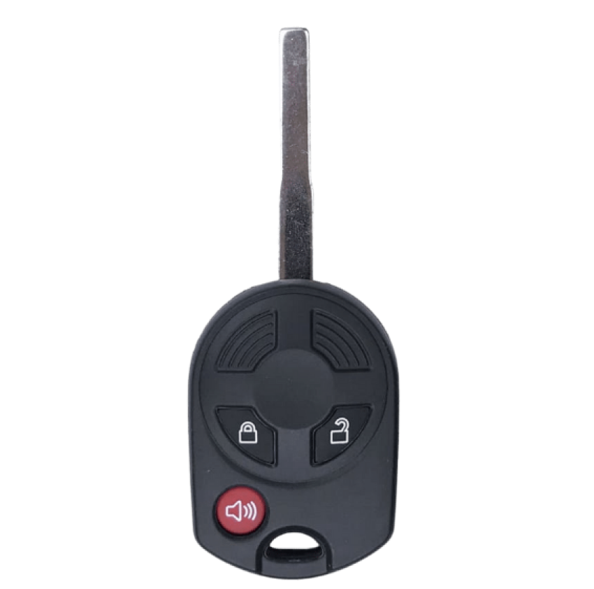 Ford 2013-2019 3 Button High Security Remote Head Key OUCD6000022 (4 Pack)