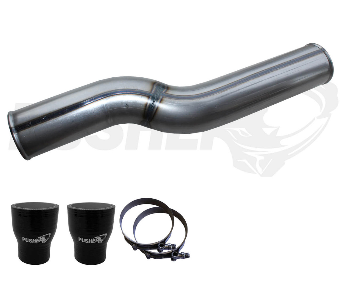 Pusher 3.5" MEGA Passenger Side Intercooler Tube 2003-2007 Dodge Cummins