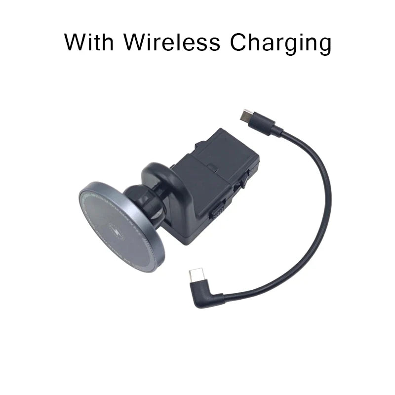 Phone Holder 15W Wireless Charger for BMW IX X5 X6 X7 2023-2025