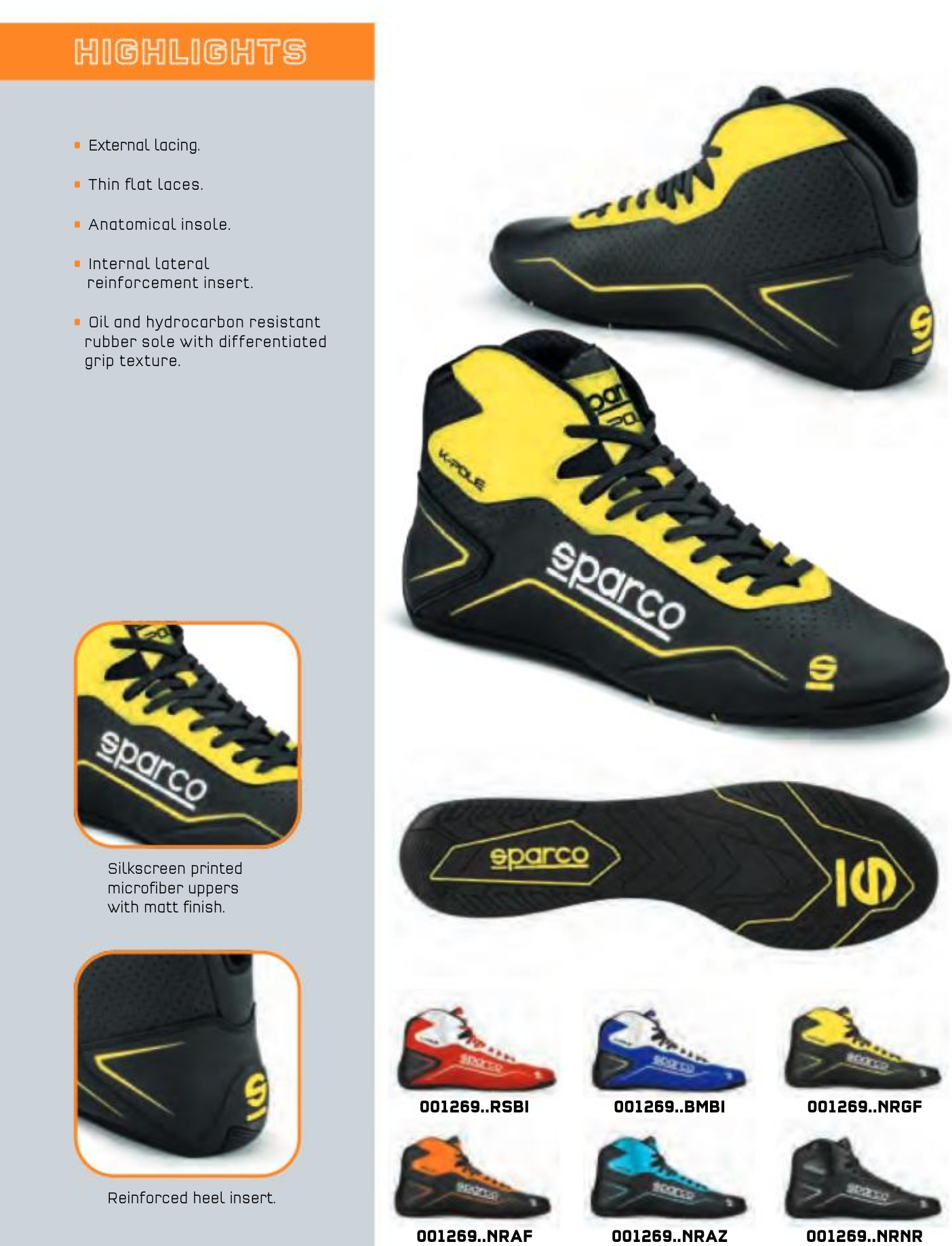 Sparco K-Pole Kart Racing Shoe