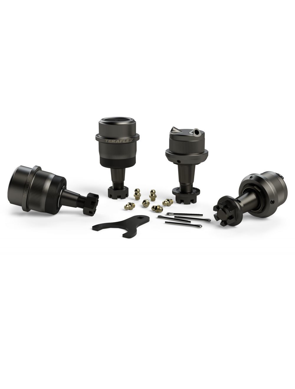 BALL JOINTS (4) WITH KNURLS