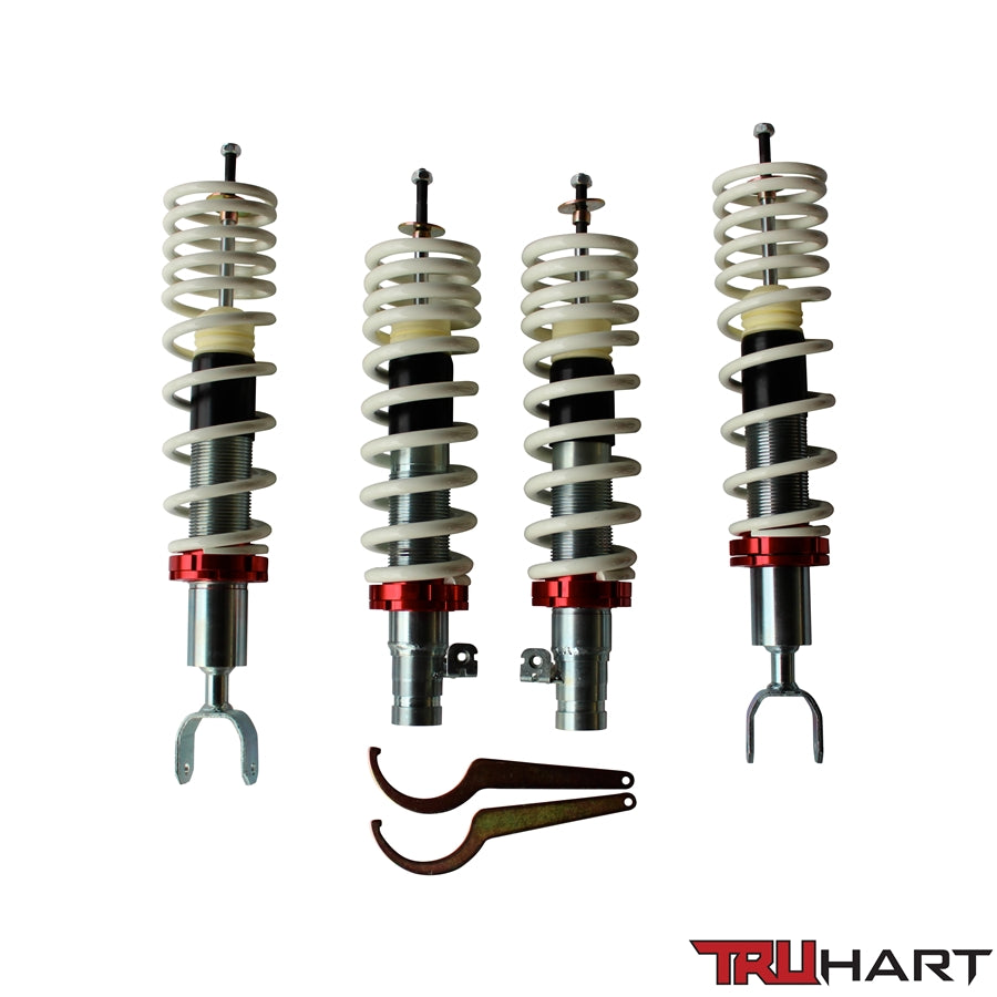 Basic Coilovers For 94-01 Acura Integra 92-00 Honda Civic FWD TruHart Free Shipping (Lower 48)
