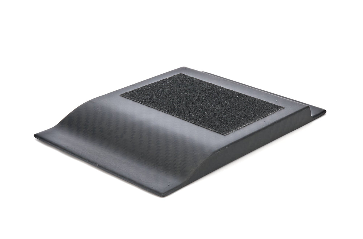 Heel Riser 1/2in Tall 4.25in Wide Carbon Fiber