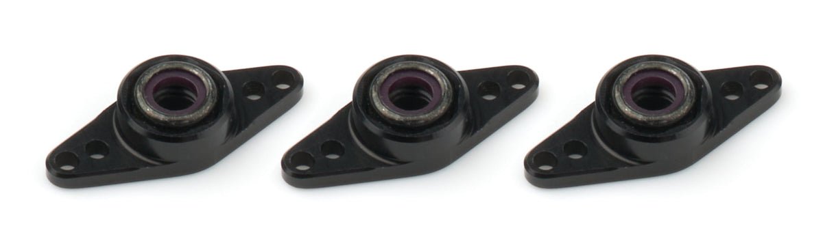 Mud Cover Install Plate 5/16-28 Thread Black 3pk