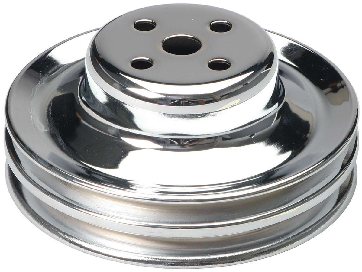 CHROME WATER PUMP PULLEY