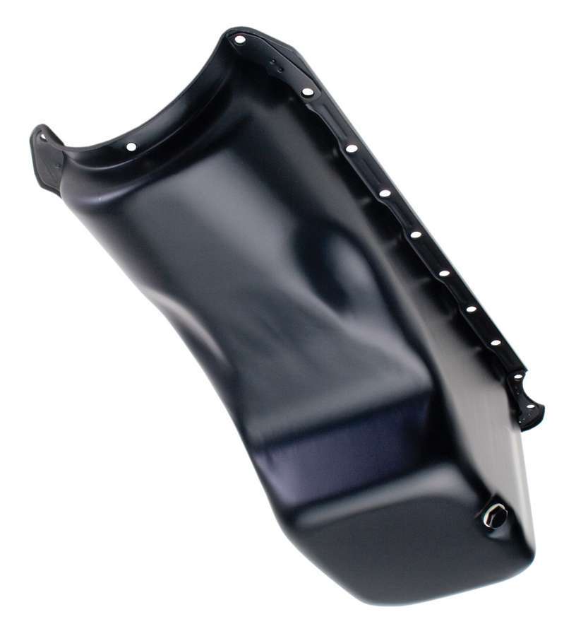 BB CHEVY OIL PAN-ASPHALT BLACK