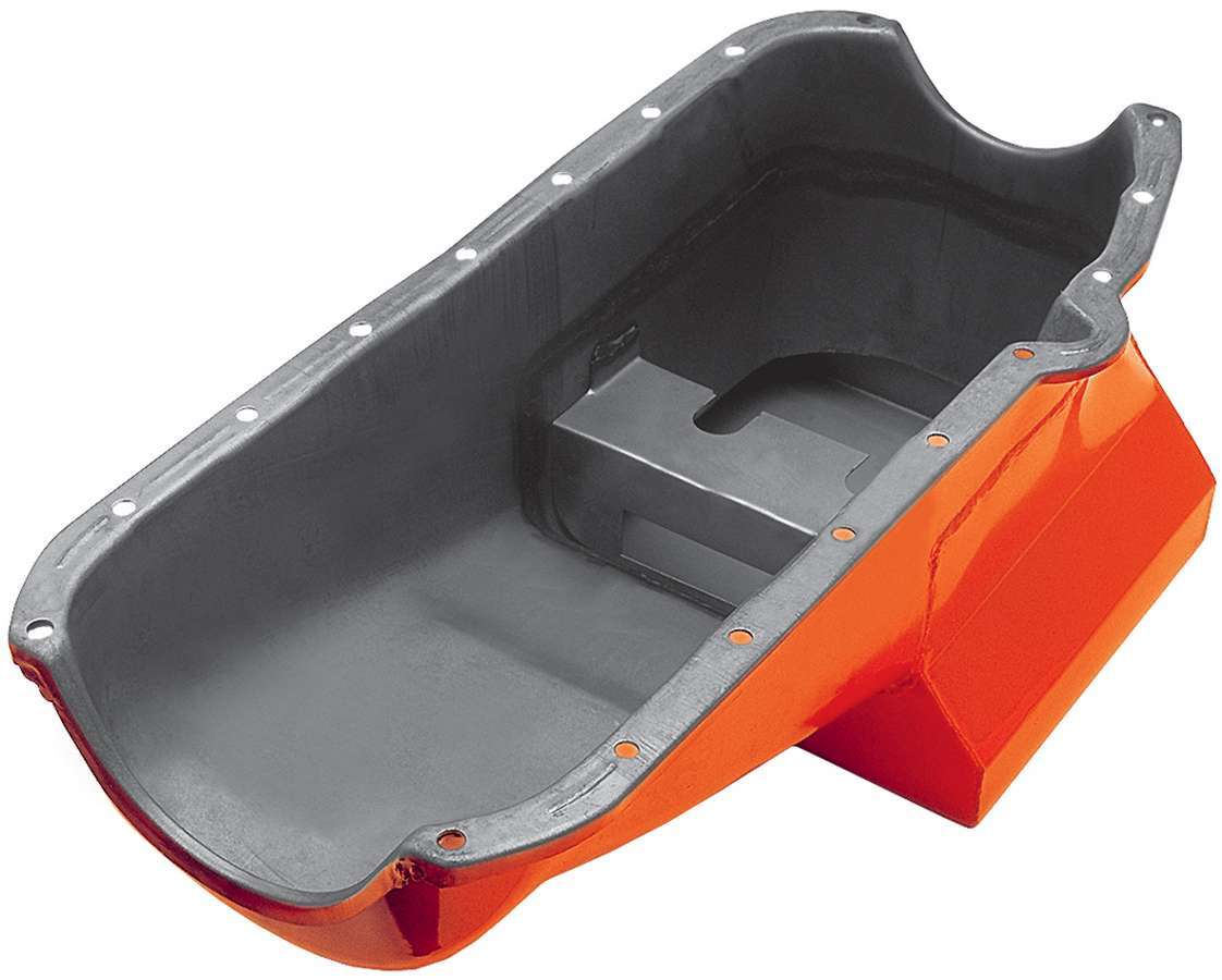 7 QT OIL PAN - SB CHEV PAINTED