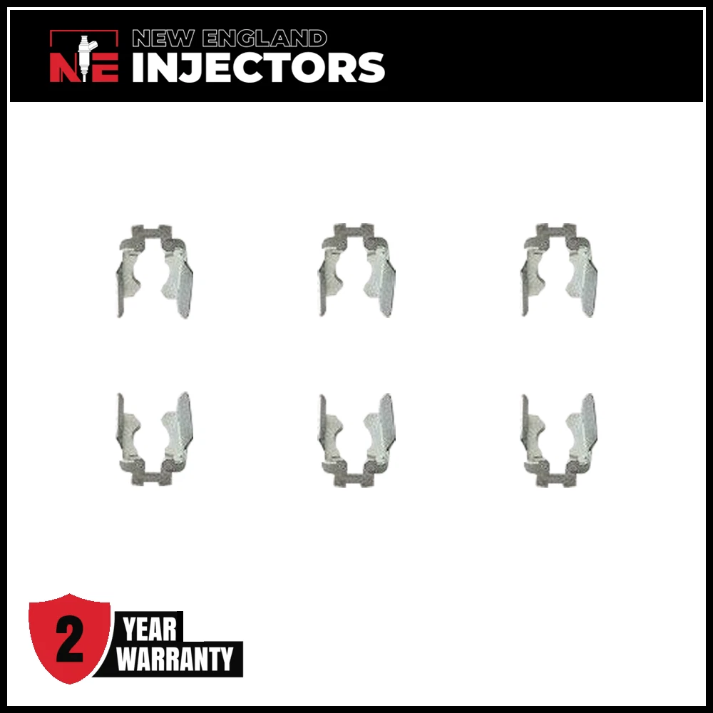 Set of 6 Injector Retainer Clips Fits 2003-2008 Nissan Maxima 3.5L 0280158005