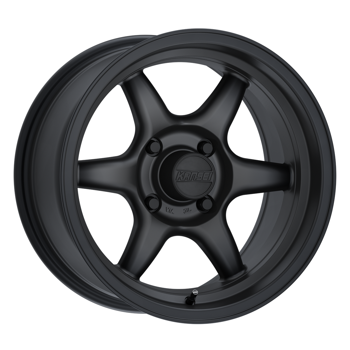 Kansei TANDEM SATIN BLACK 15X8 4X114.3 0mm