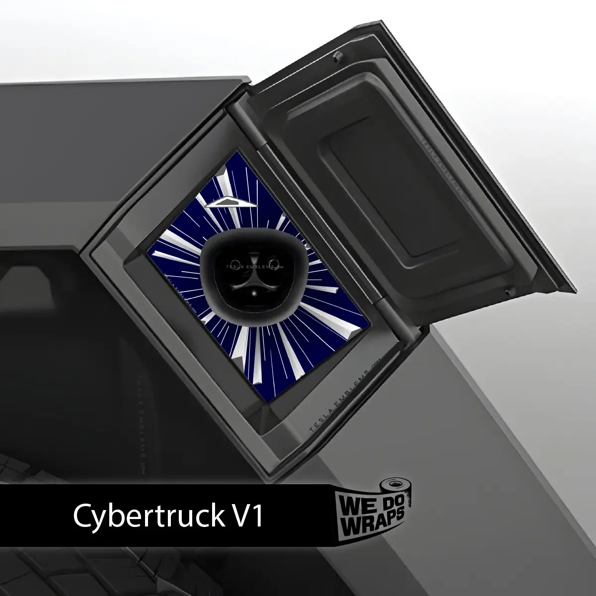 Insane Performance Mode Tesla Charge Port Wrap | Cybertruck