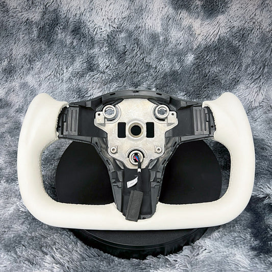 2017-2023 Tesla Model 3 Carbon Fiber Steering Wheel — Yoke Style